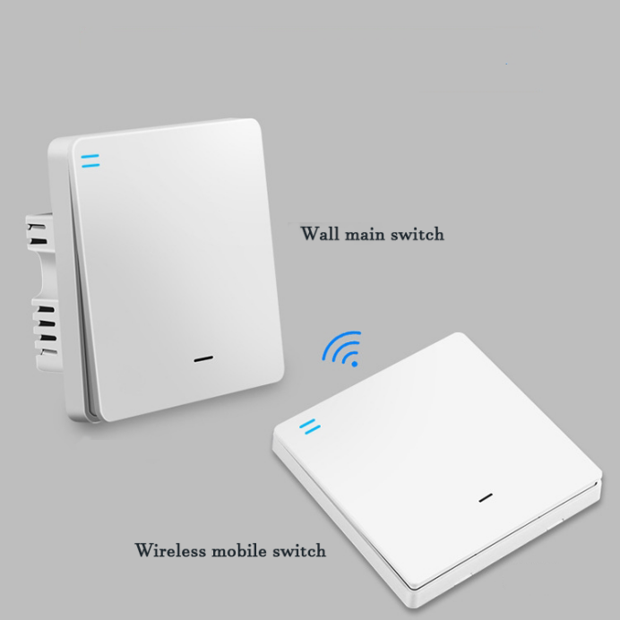 Wireless Remote Switch Panel, Portable Anywhere Placeable Light Control