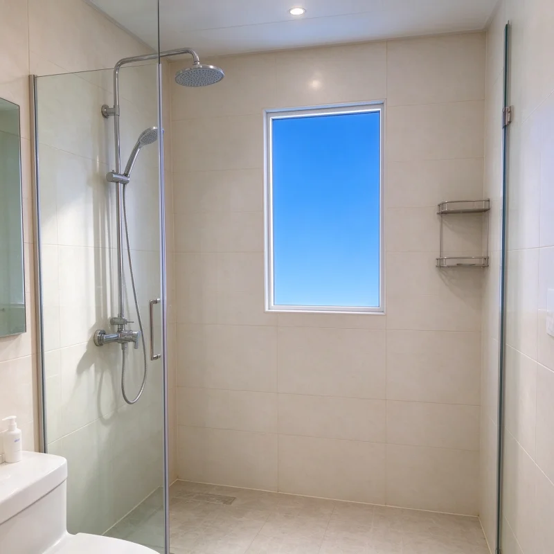 Fake Bathroom Window | LED Skylight for Windowless Rooms