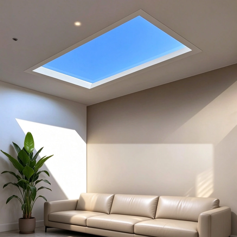 Basement Skylight LED Fake Window | Daylight Panel