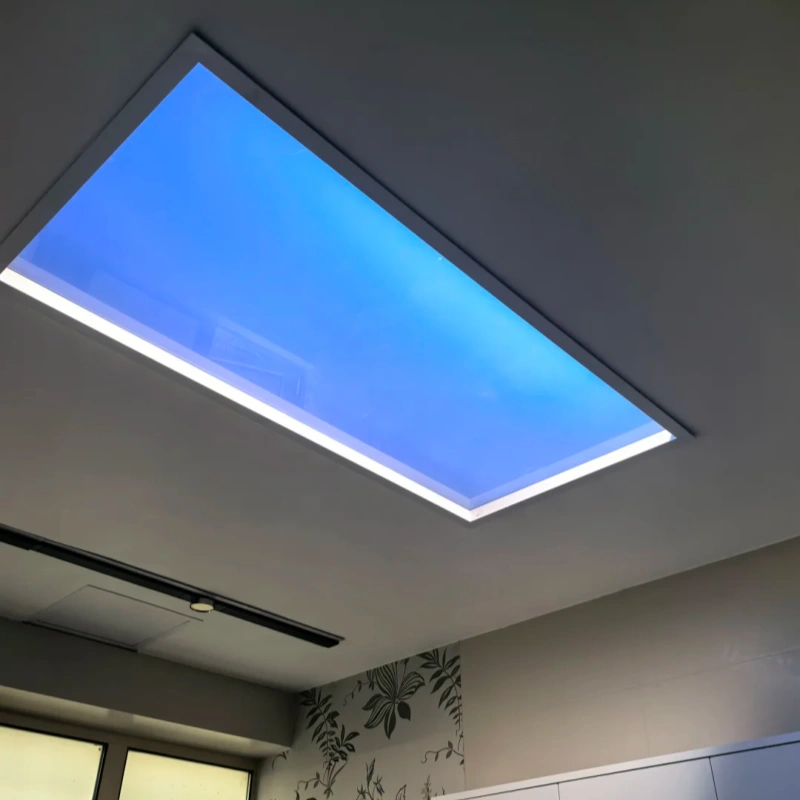 fake sunlight skylight｜Recessed LED Ceiling Light for Windowless Room Lighting