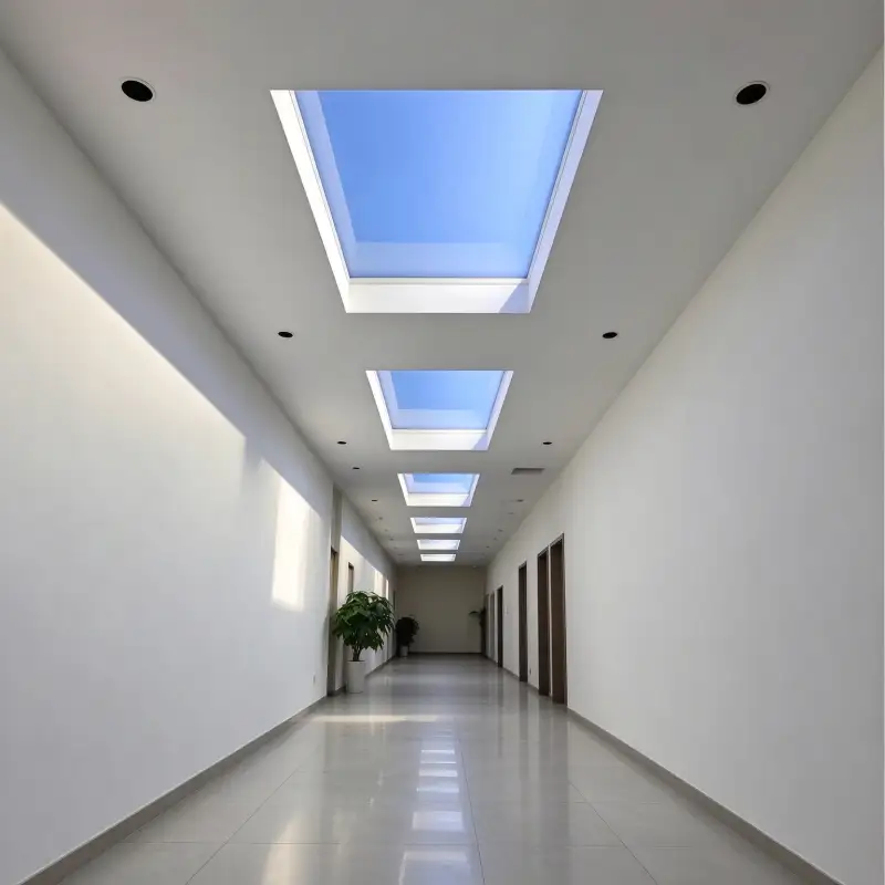 Fake Hallway Skylight | Recessed LED Daylight Panel