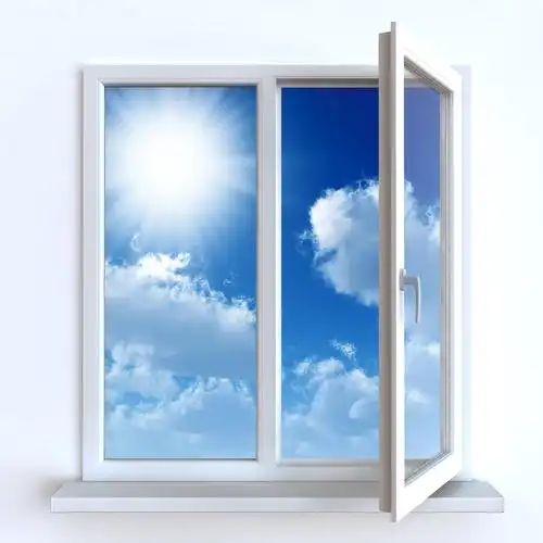 faux window with backlight