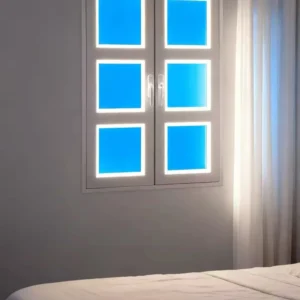 artificial sunlight window